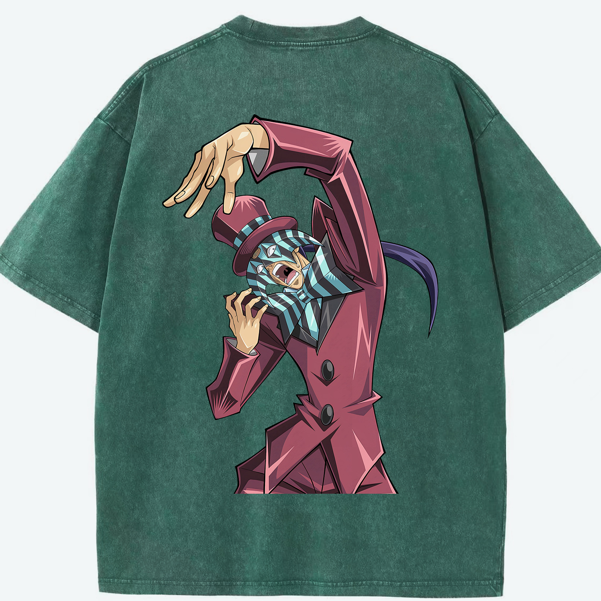 （画像用） 遊☆戯☆王 Yu-Gi-Oh! 綿100% ヴィンテージ風 半袖Tシャツ（背面プリント）